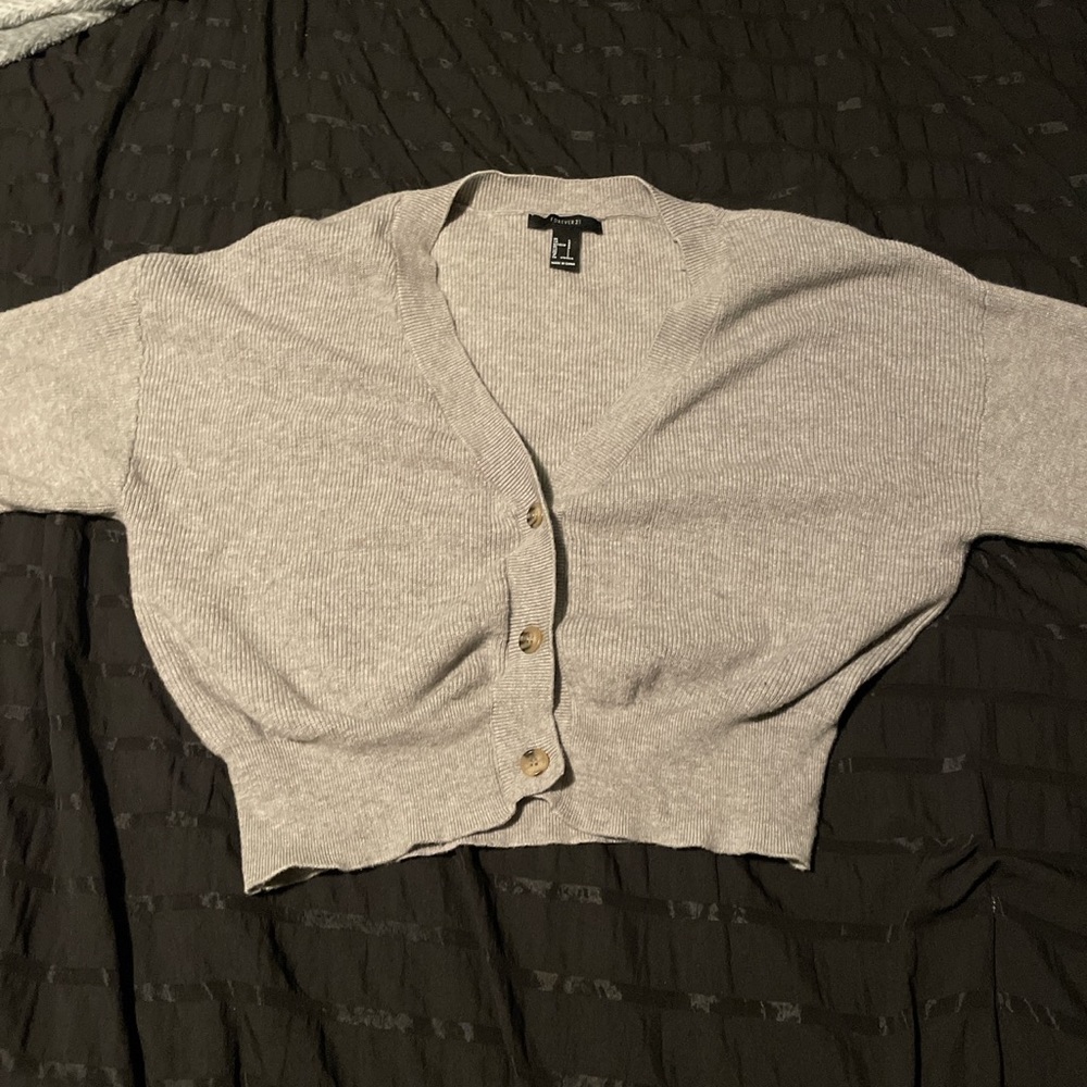 Cropped cardigan